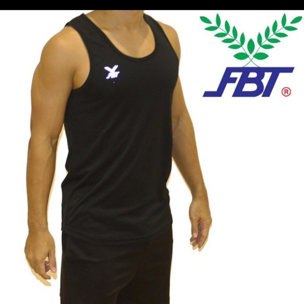 FBT Asia unisex tank top black S
